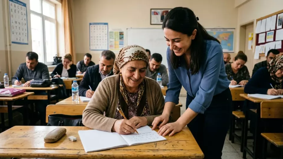 Babası Öğretmendi, Kendisi Okula Gidemedi ve 70 Yaşında Okuma Yazma Öğrendi