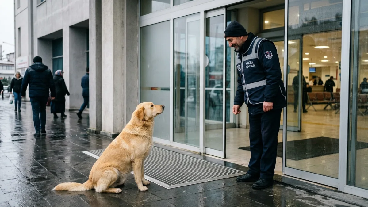 Trabzonlu Boncuk Sahibini Altı Gün Hastane Kapısında Bekledi
