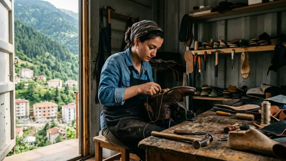 Selde İşini Kaybetti, Konteynerde Kendi Dükkânını Açtı