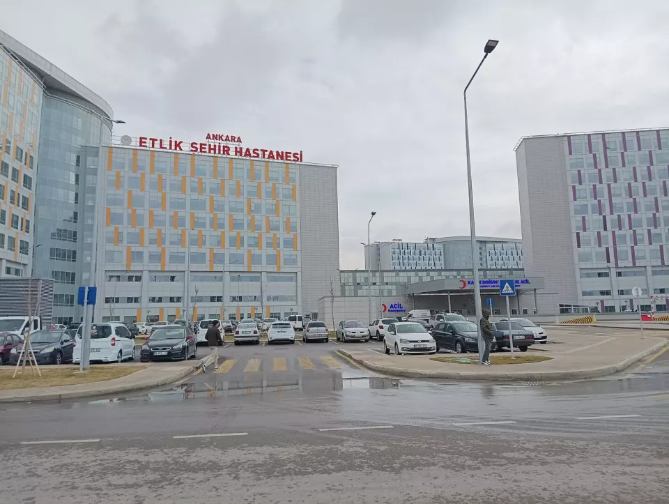 Ankara Etlik Şehir Hastanesi binaları