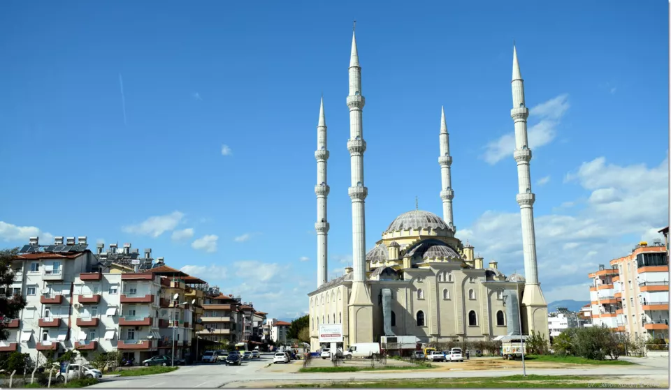 Manavgat ilçesinden bir görünüm