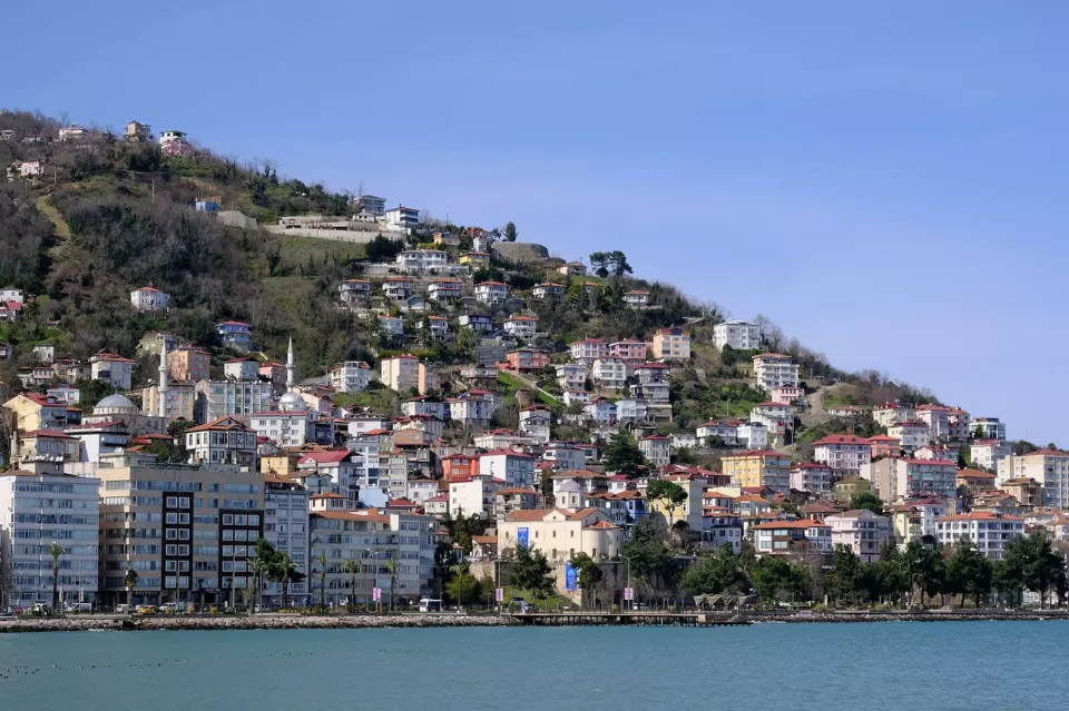 Ordu şehrinin genel görünümü