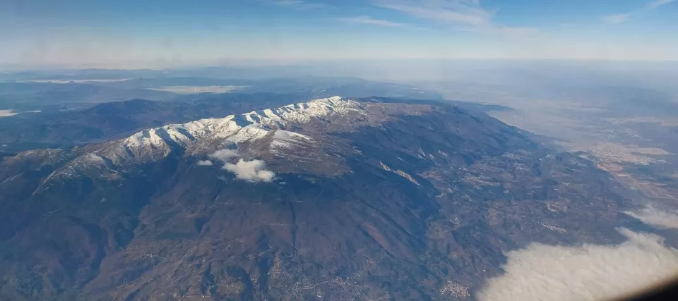 Bursa şehri ve Uludağ