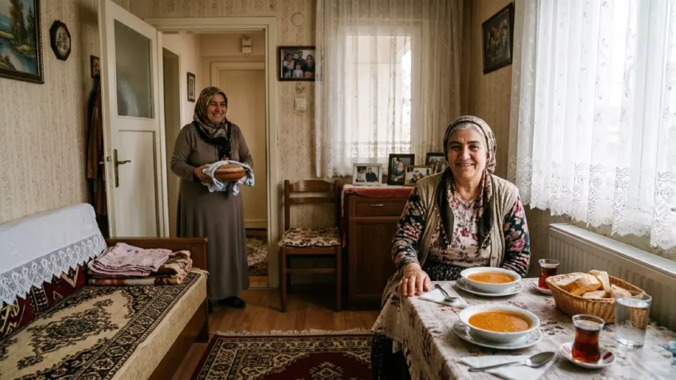 Komşuları Fark Etti ve İnegöl'de Yalnız Yaşayan Kadının Evi Baştan Yapıldı