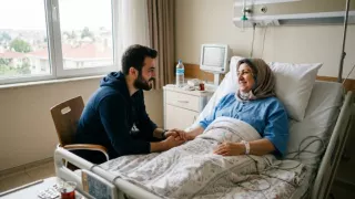 Denize Girmeyi Özleyen Anneye Oğlundan Böbrek