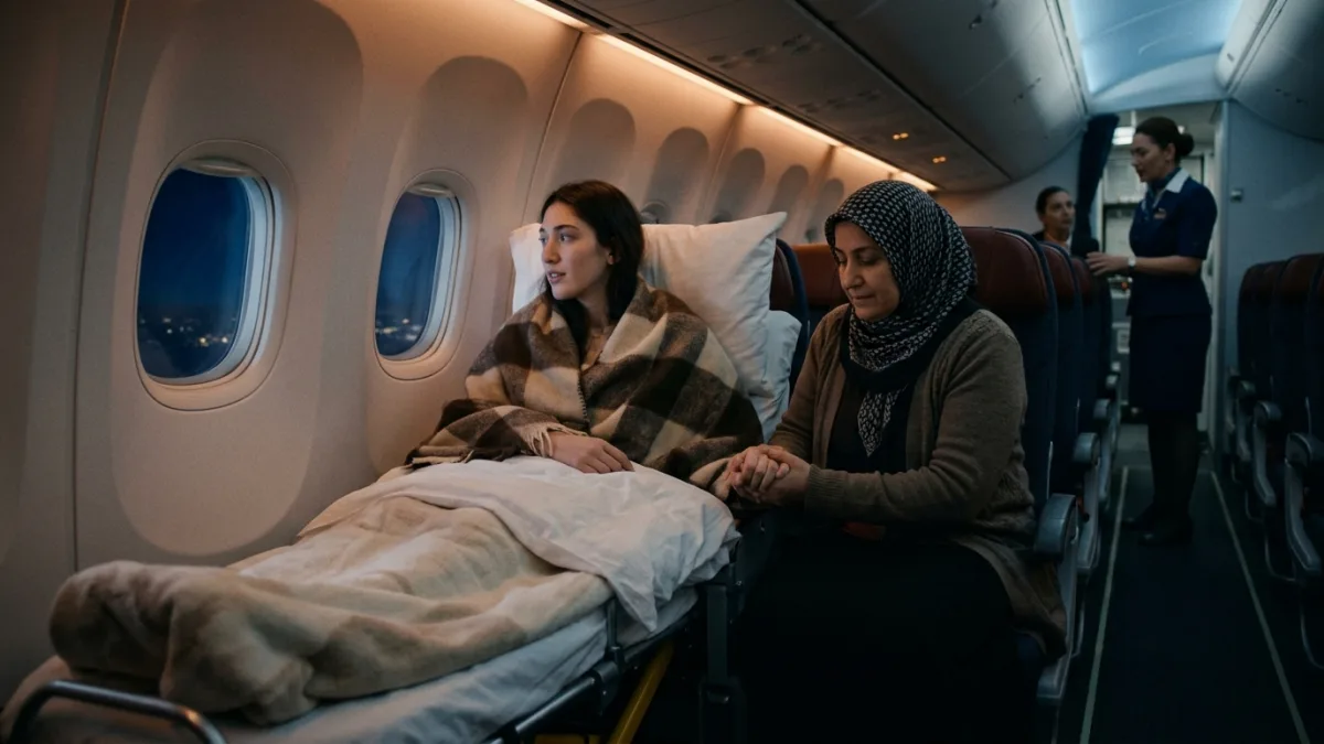 Altı Koltuk ve Bir Sedye Gerektiren Dünyanın En Uzun Kadını Rumeysa Gelgi