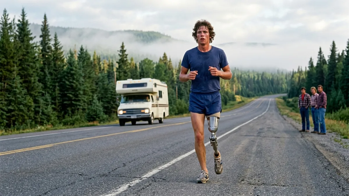 Terry Fox Umut Maratonunda Tek Bacakla Her Gün Bir Maraton Koştu