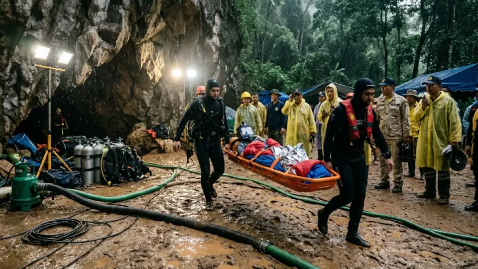 Tham Luang Mağarasındaki Yaban Domuzları Karanlıkta On Yedi Gün Kaldı
